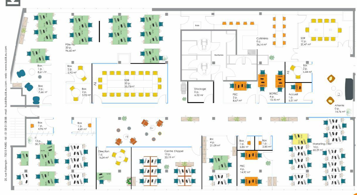 Bureau Paris 720m² Location bureau Paris OLBUR2419979 12